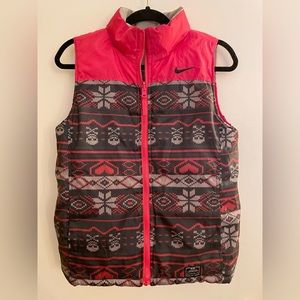 Nike kids reversible vest pink